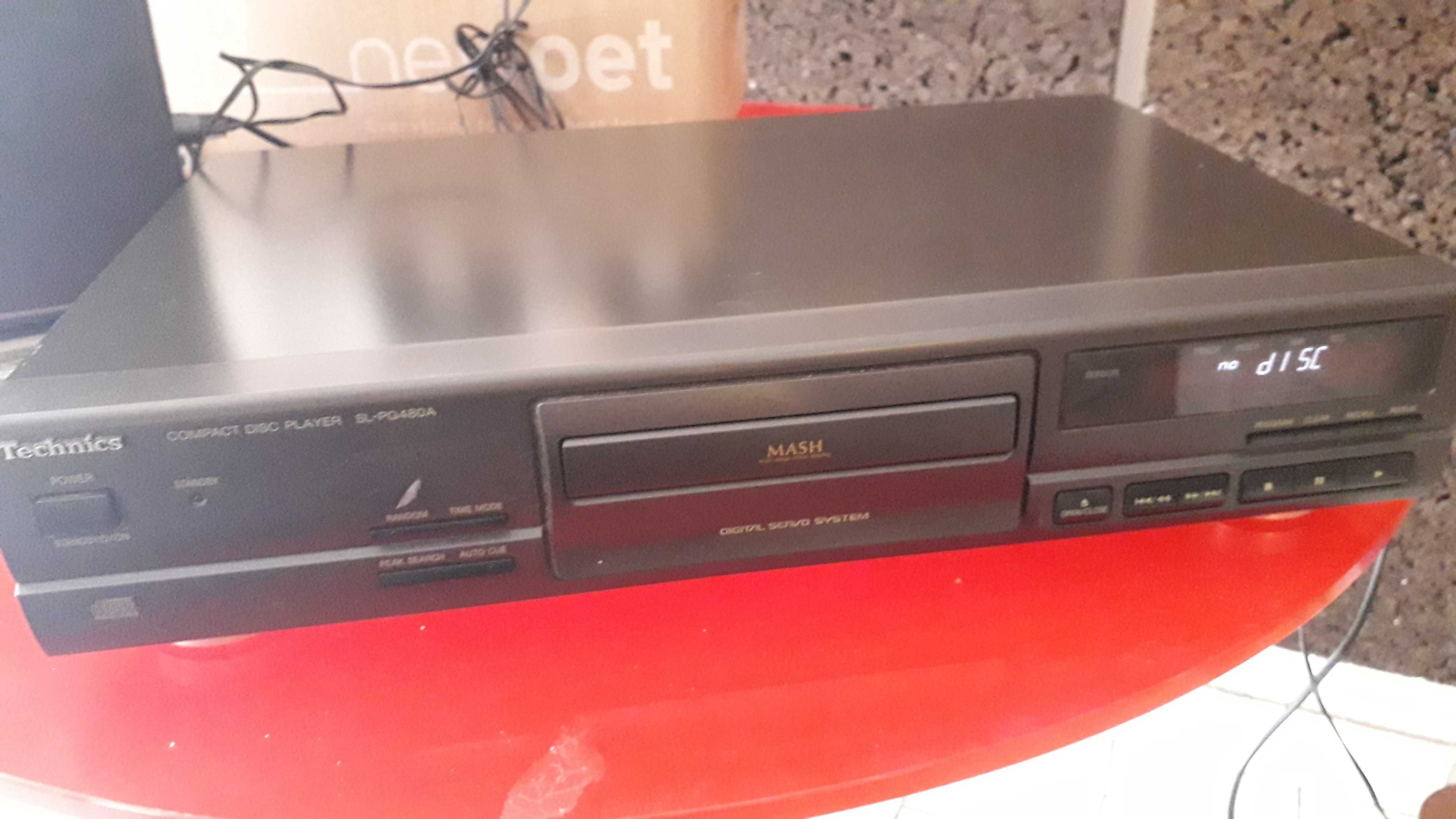 TECNICS compact disc player class 1 feito na Alemanha