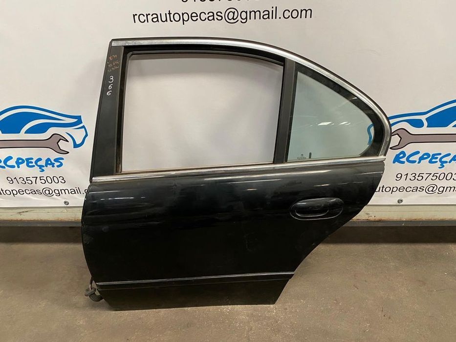 PORTA TRASEIRA TRÁS ESQUERDA BMW SERIE 5 E39 SEDAN CARRO FECHO ELEVADOR MOTOR PUXADOR VIDRO