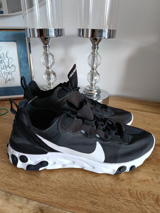 Buty Nike react element 55 czarne 38,5