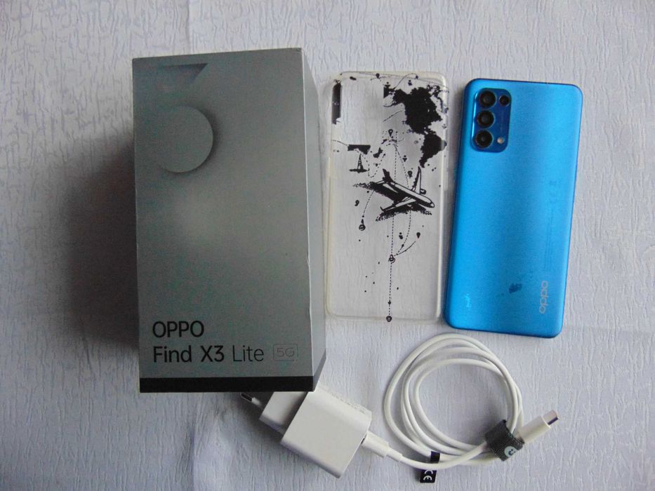 Smartfon Oppo Find X3 Lite 8 GB / 128 GB 5G niebieski