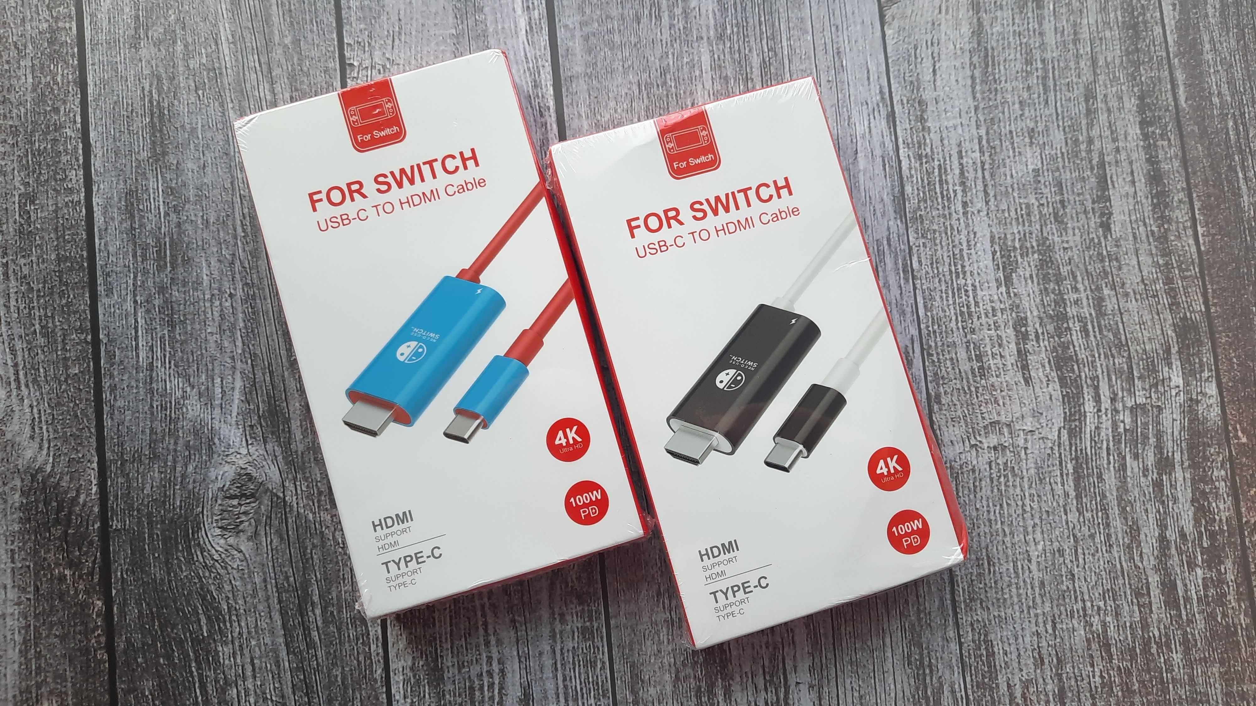 Кабель конвертор для Nintendo Switch / OLED c USB Type C to 4K HDMI