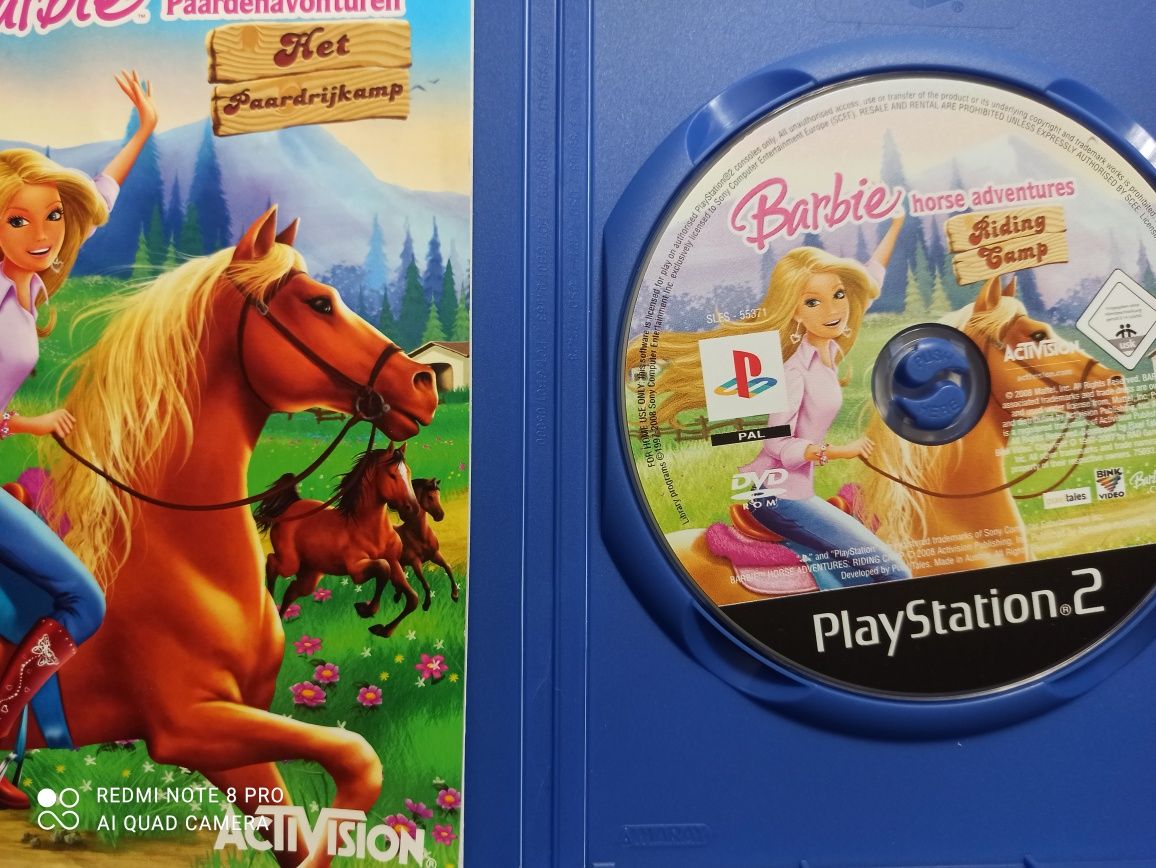 Gra na PlayStation 2 PS2 Barbie Horse Adventures: Riding Camp