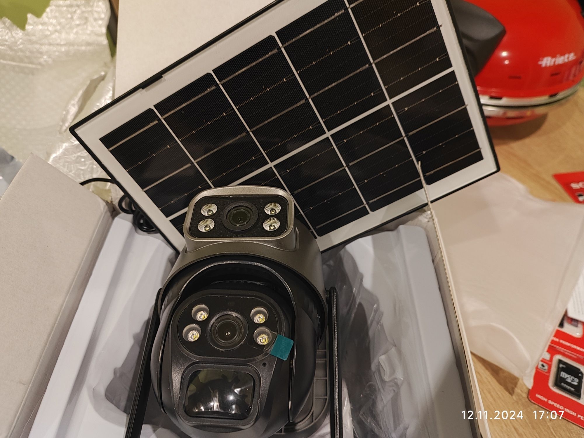 Kamera wifi 4g panel solarny