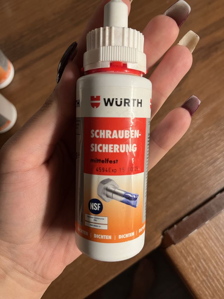 Klej do gwintów WURTH 50g