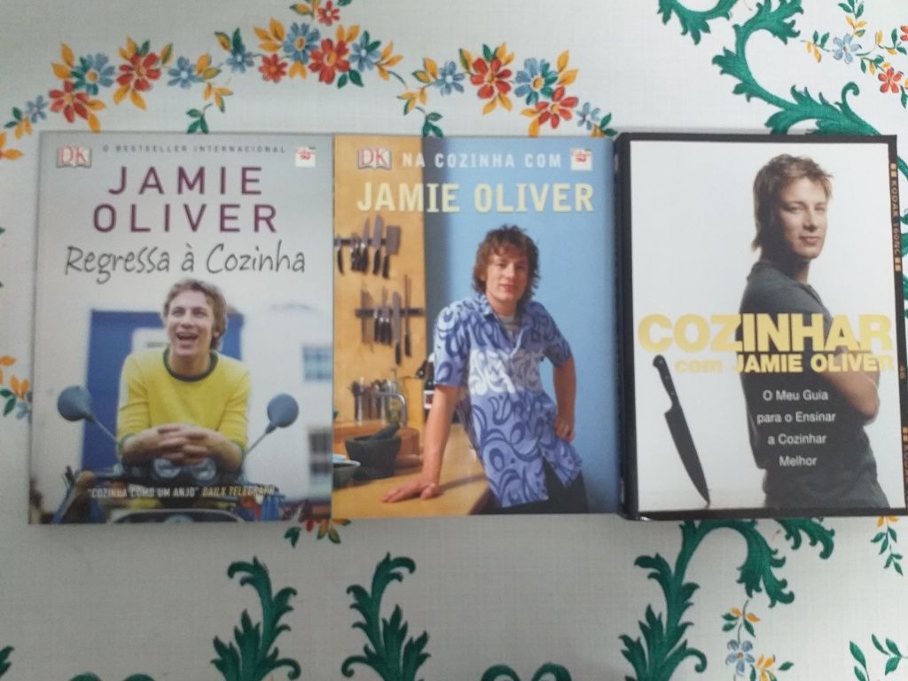 Livros de Cozinha*JAMIE OLIVER*Cozinhar Com Jamie Oliver"Regresso a Co