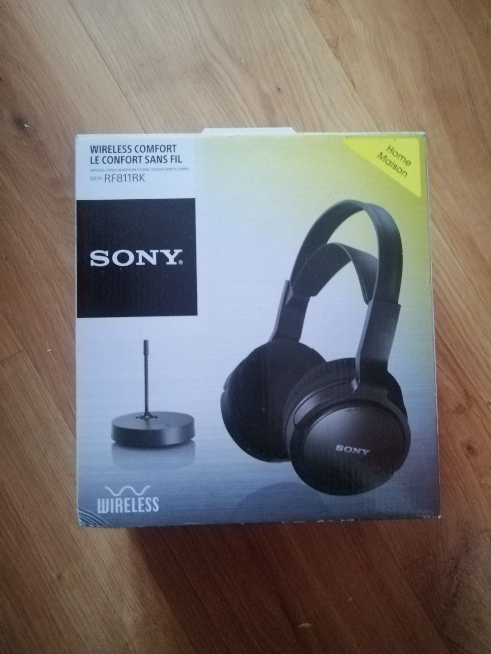 Sony MDR-RF811RK słuchawki (Nowy akumulator-nauszniki)