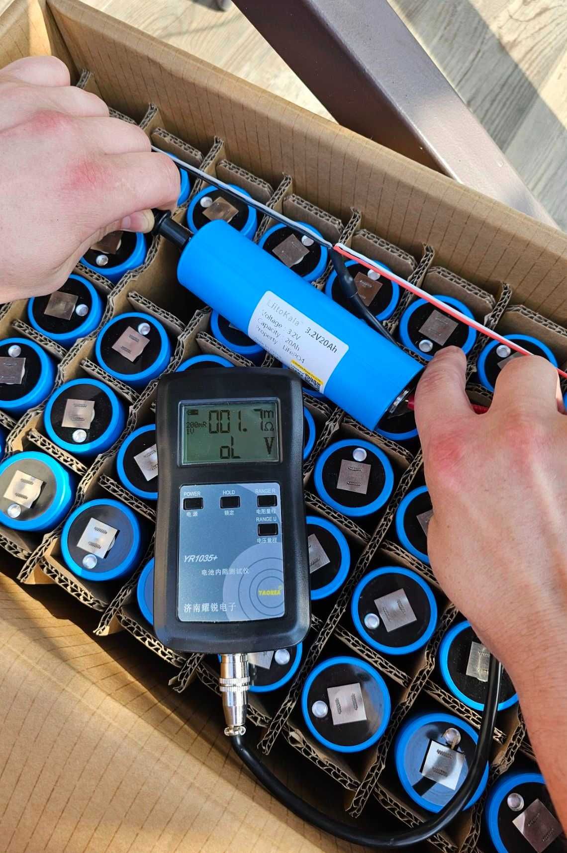 Акумулятор LiFePO4 40135 20Ah 3.2V LiitoKala з пластинами ОПТ/РОЗДРІБ