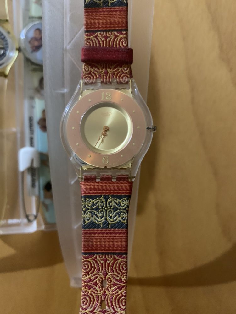 Relógios Swatch e Fossil