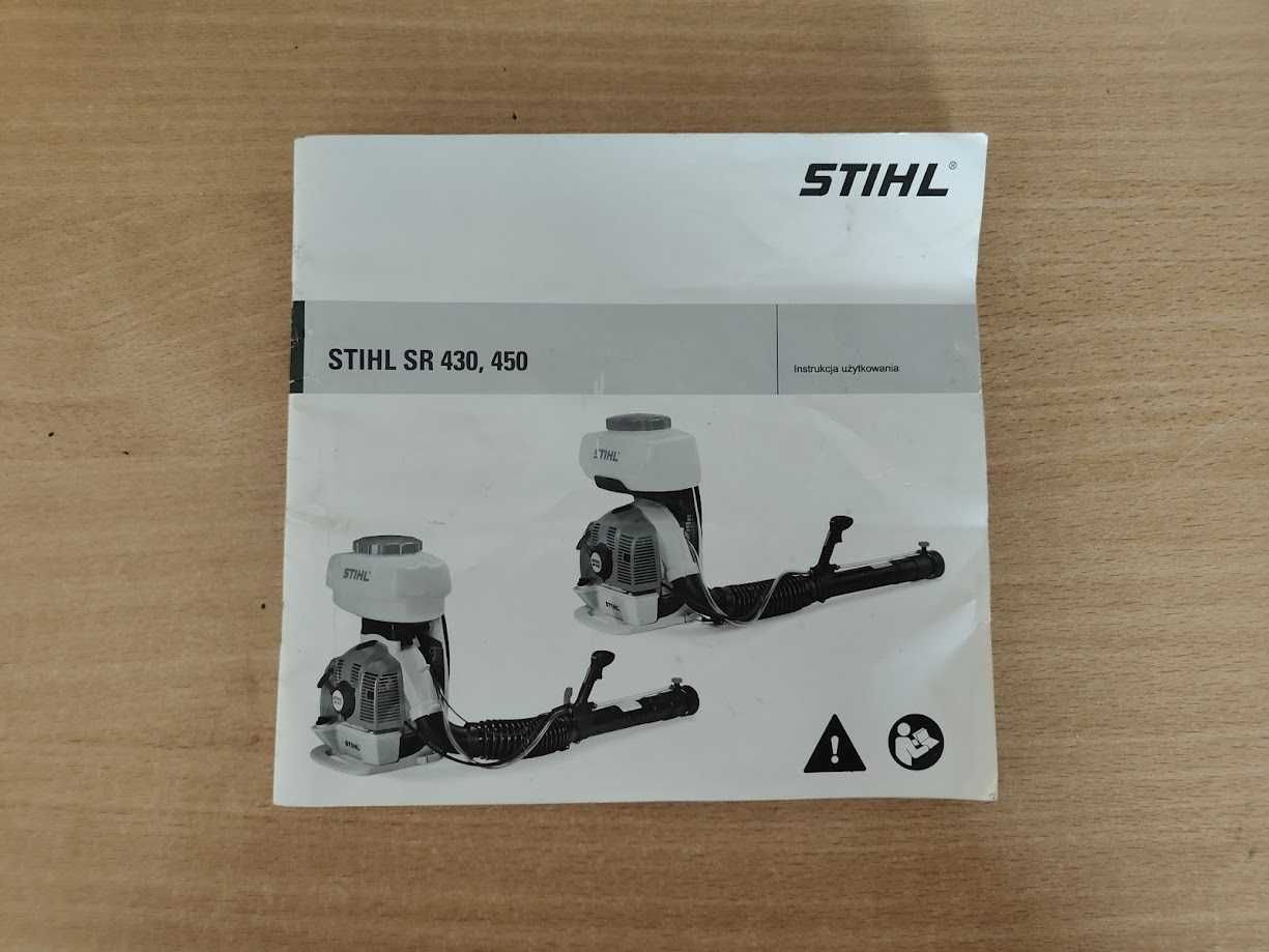 Opryskiwacz spalinowy STIHL SR 430 opryskiwacz plecakowy Dmuchawa