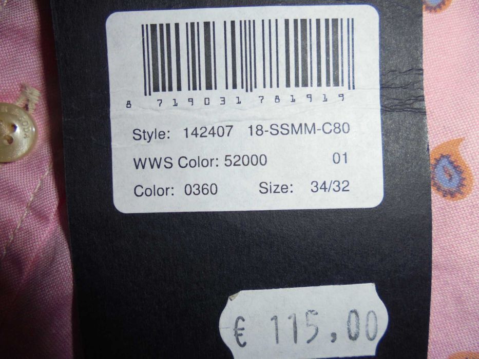 camisa de homem da marca SCOTCH & SODA nova