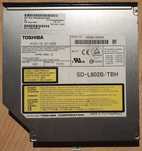 Napęd nagrywarka DVD Tohiba SD-L802B slim EIDE