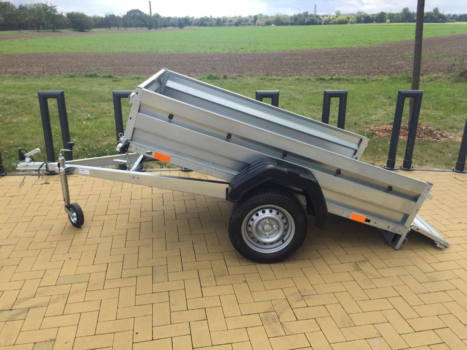 WZMACNIANA Przyczepa samochodowa 215x130 ZASŁAW 205SU 235 265 PRZEMYŚL