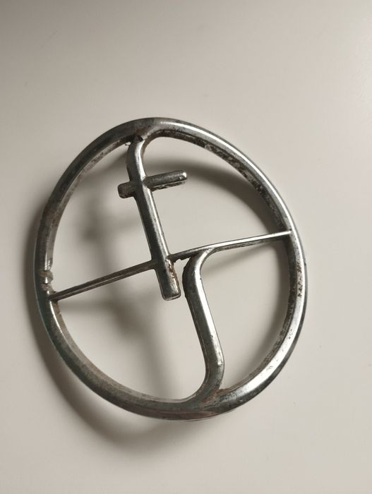 Znaczek emblemat FSO oryginalny od samochodu Warszawa