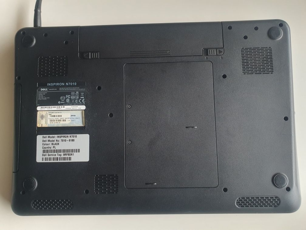 Laptop Dell Inspiron N7010 Intel Core i3 2,4Ghz-Stan b. dobry komputer