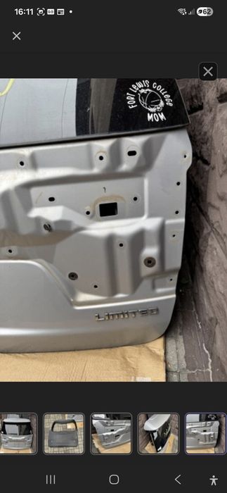 Klapa bagażnika jeep Grand Cherokee WL long