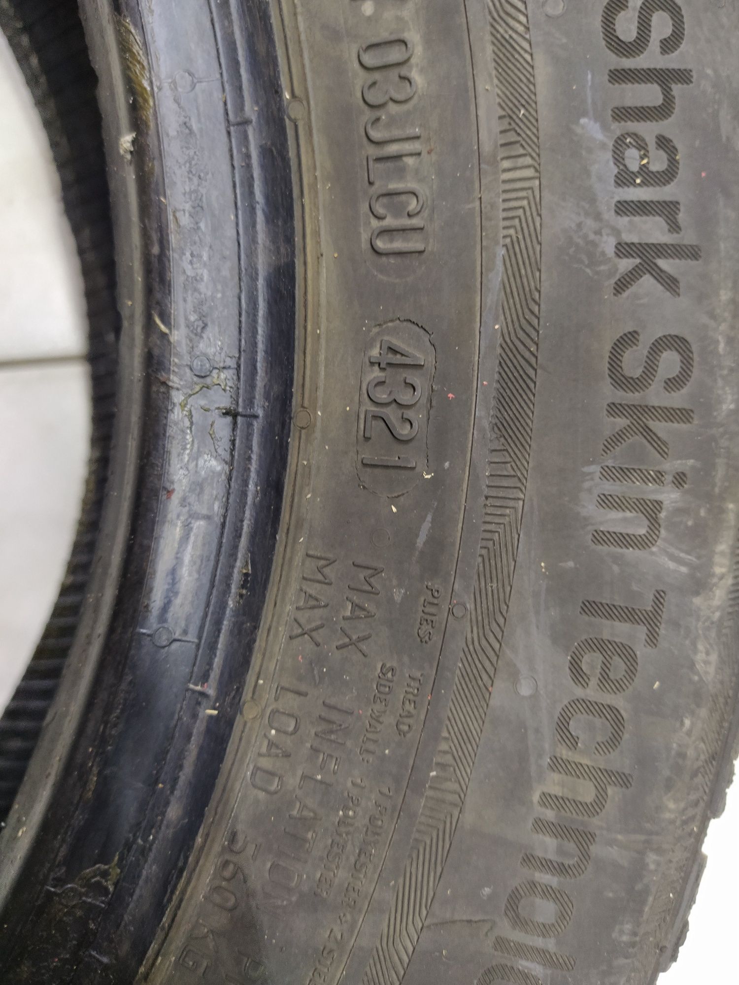 Opona zimowa 186/65r15 UNIROYAL 2021r 7.5mm