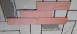 Płytki ceramiczne gres-klinkier 245x65x6,5 Burgund 86 szt, 62szt 1 m 2