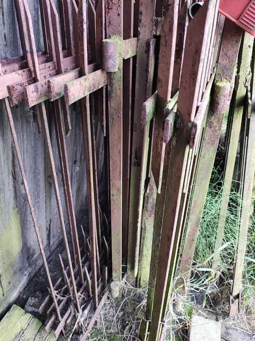 Ogrodzenie stalowe ok 20mb 2 bramy 2 furtki