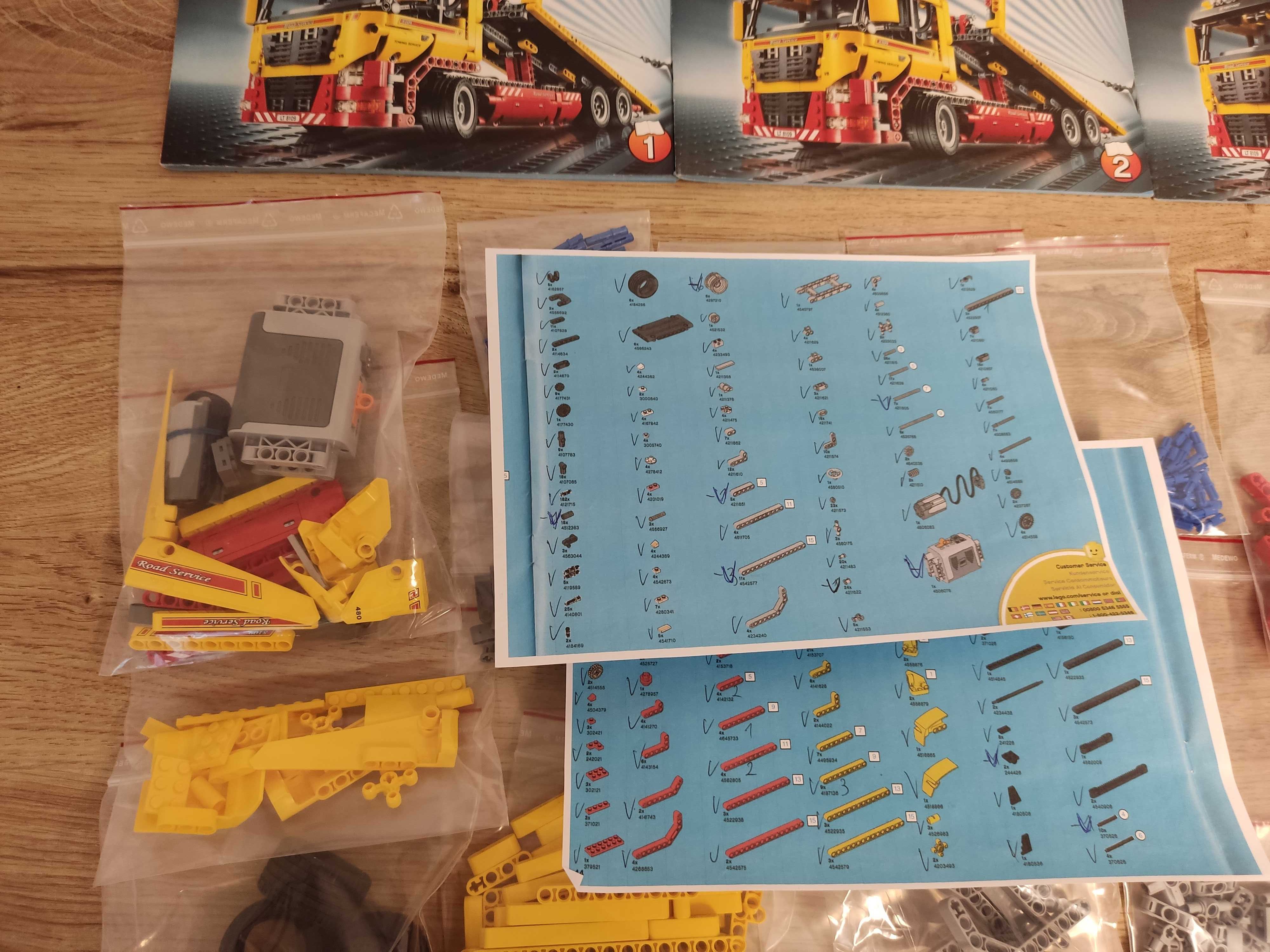 LEGO ® Technic ® 8109 Laweta, Autolaweta, Power Functions