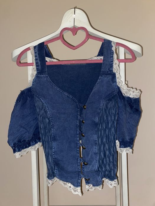 Вінтажний літній топ