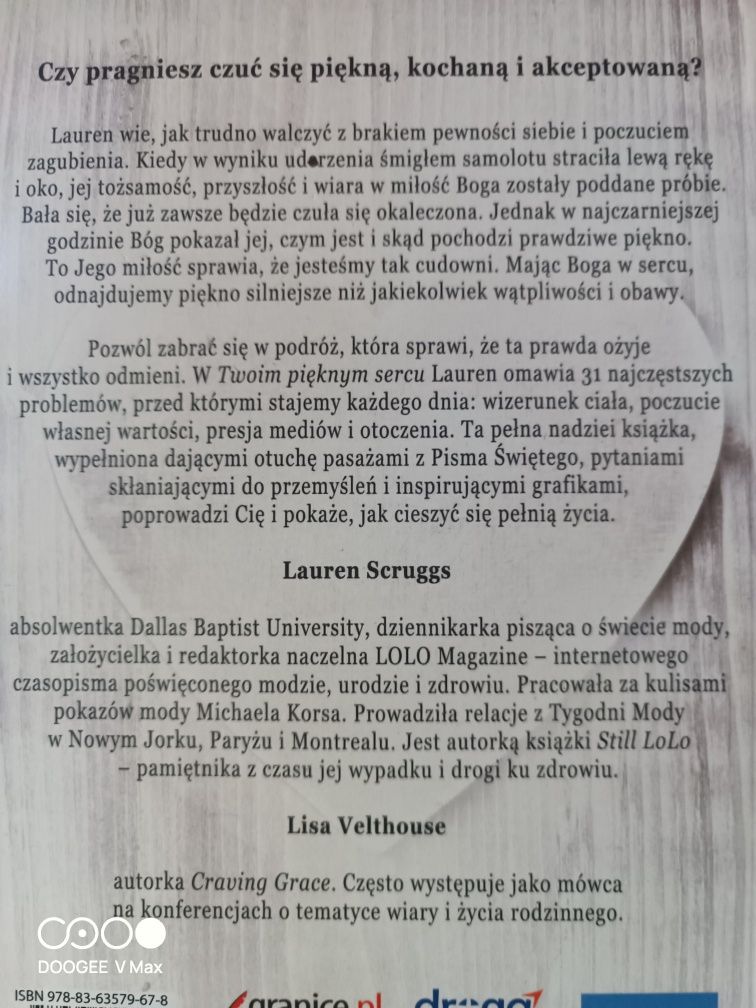 L. Scruggs : Twoje piękne serce. 31 refleksji o miłości, wierze, przyj
