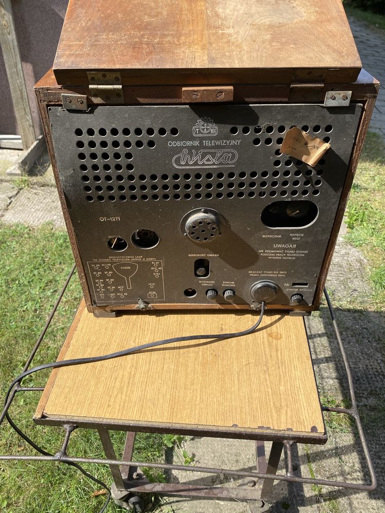 Telewizor Wisła z 1956 roku
