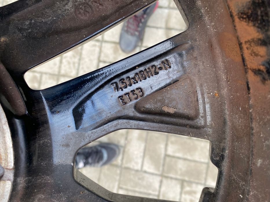 felga aluminiowa mercedes-benz oe a247 7.5 x 18 5x112 et 53