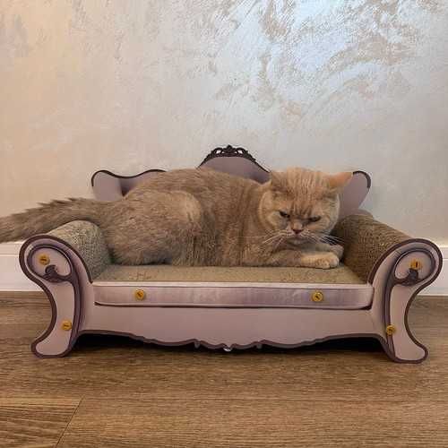 Drapak dla kota sofa tekturowe legowisko