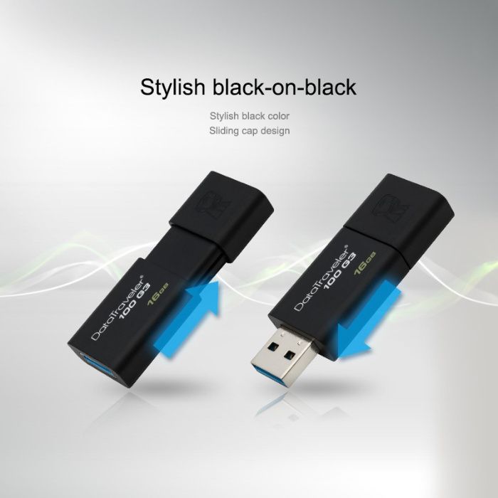 Pen USB Kingston 3.0 - Flash Drive G3, 16 GB, 32 GB, 64 GB, 128 GB.