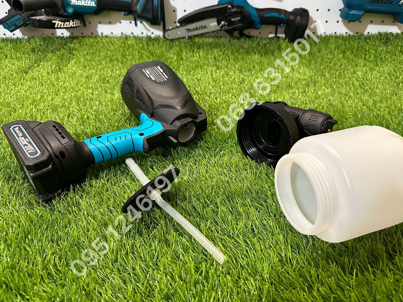 Аккумуляторный Фарбопульт Makita MTW800BL аккумуляторы 6Ah краскопульт