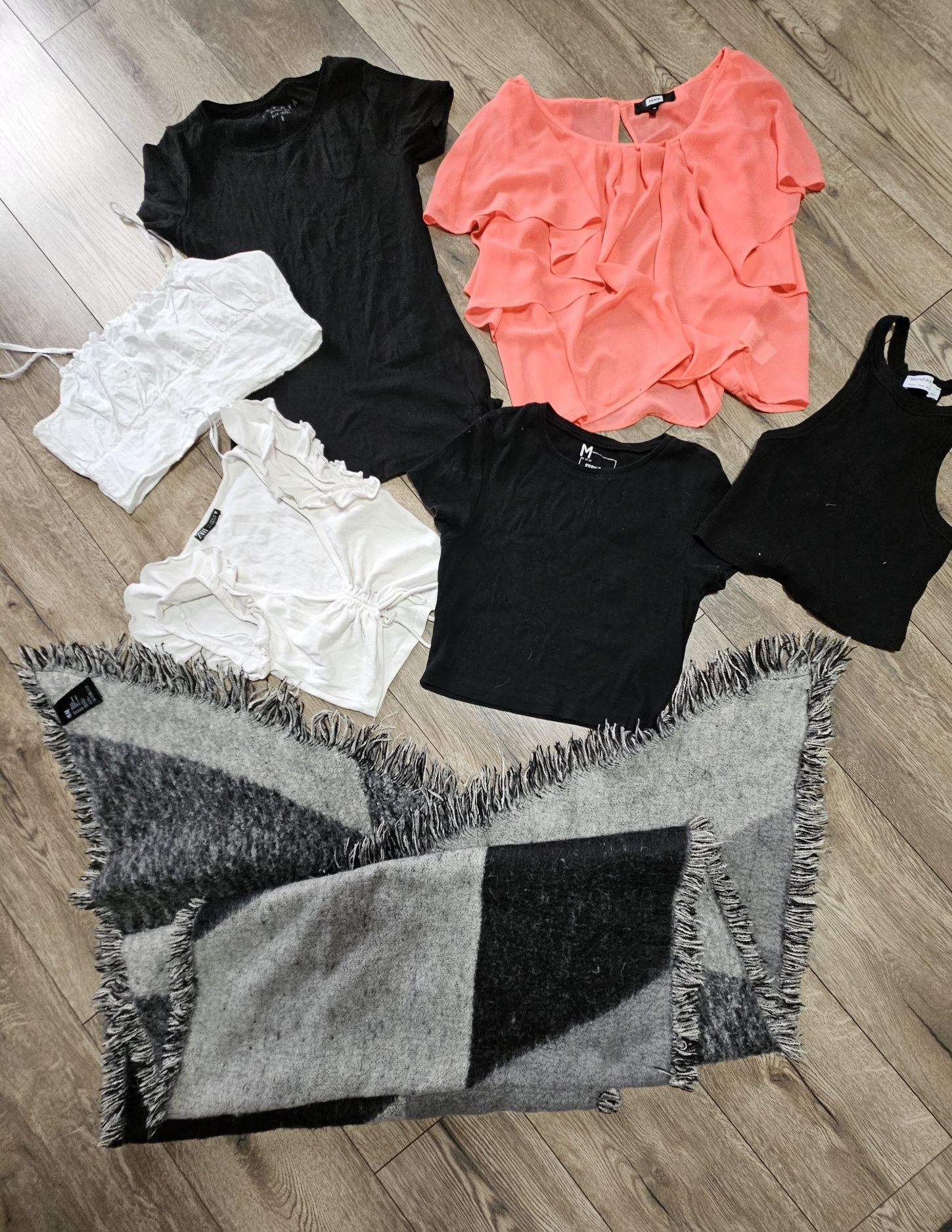 S/M 40sztuk mega paka ubrań damskich zestaw zara h&M only Lee STRADIVA