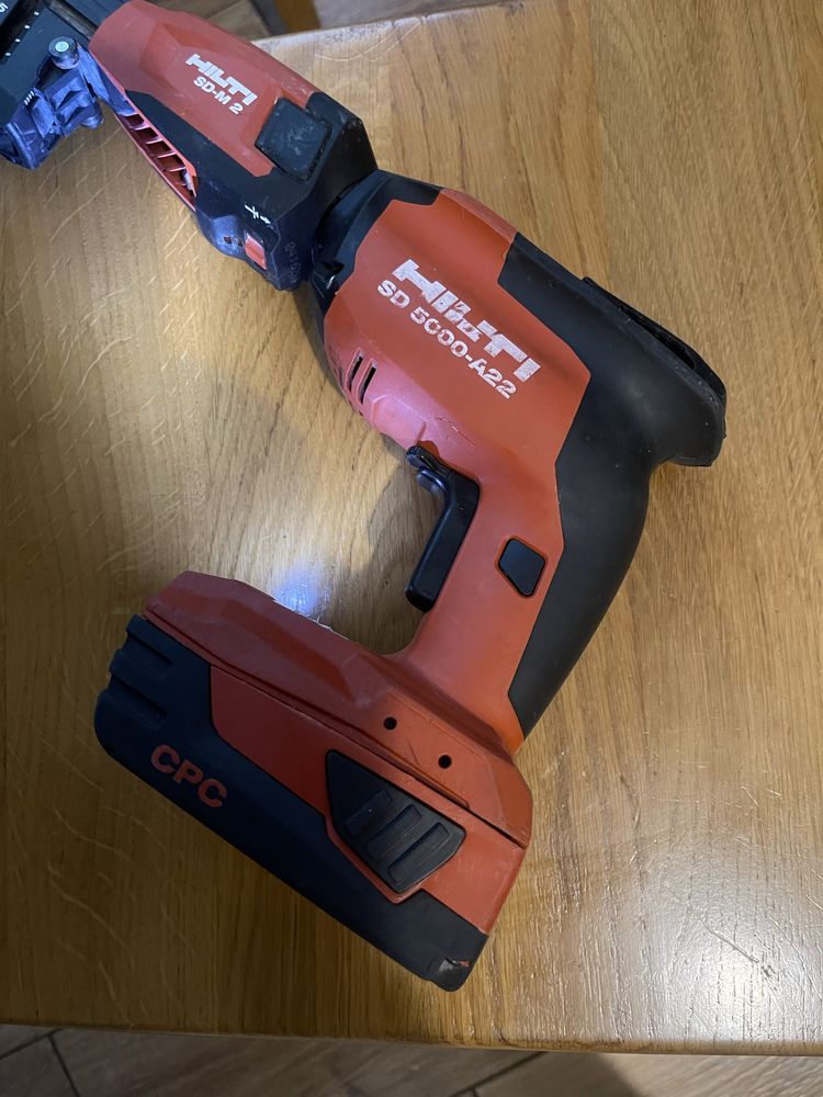 Wkretarka do regipsow Hilti SD 5000-A22+bateria 2.6ah