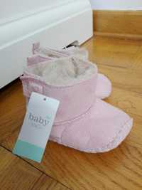 Botki BABY M&Co Pink 0-6 months