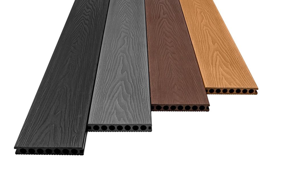 Deska DUO faktura drewna / drobny ryfel  3,5m.