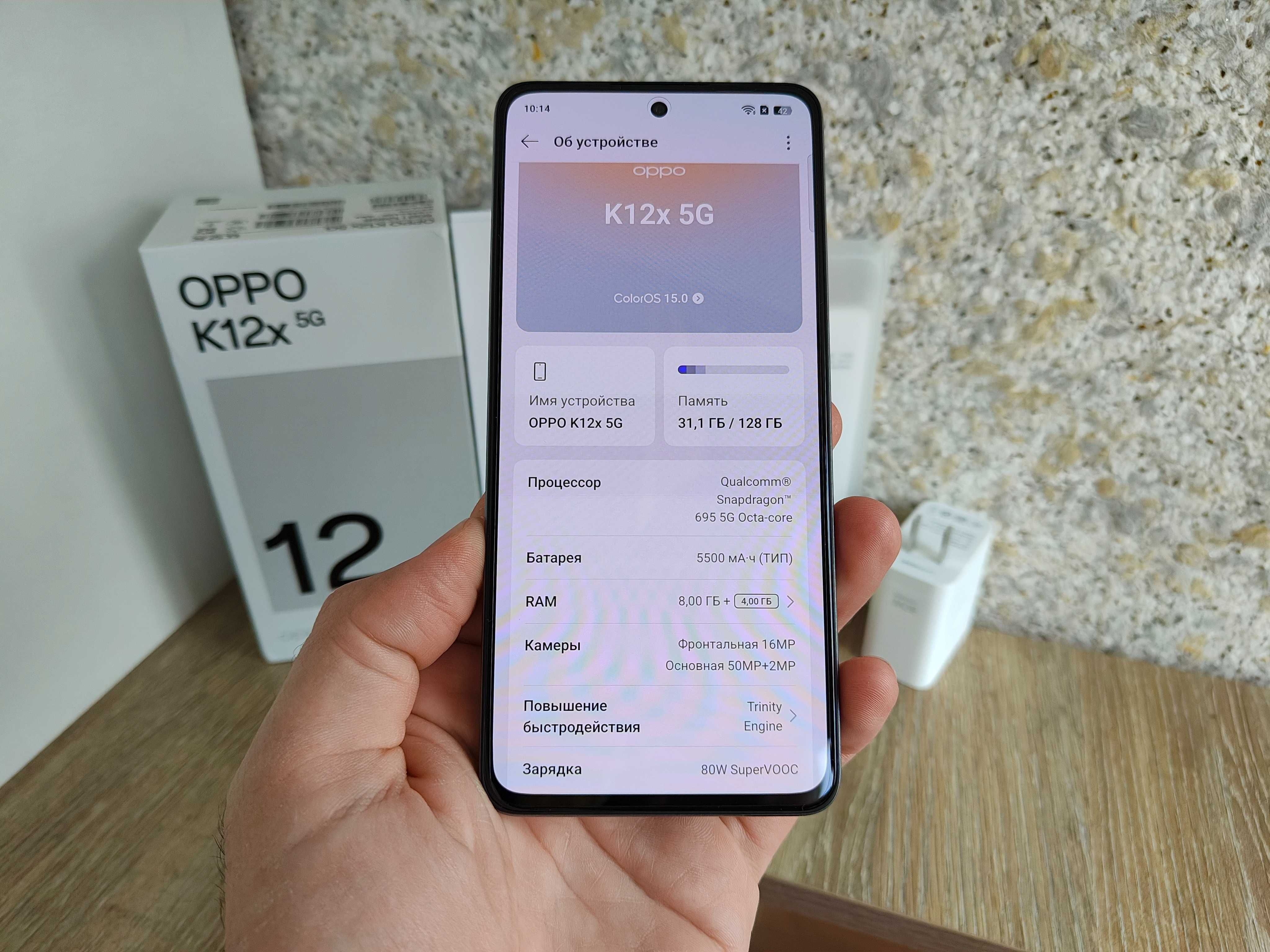 Oppo K12x 5G 8/128ГБ (CN), 6.67" Oled 120Гц, Snap695, 5500 мАг, Новий