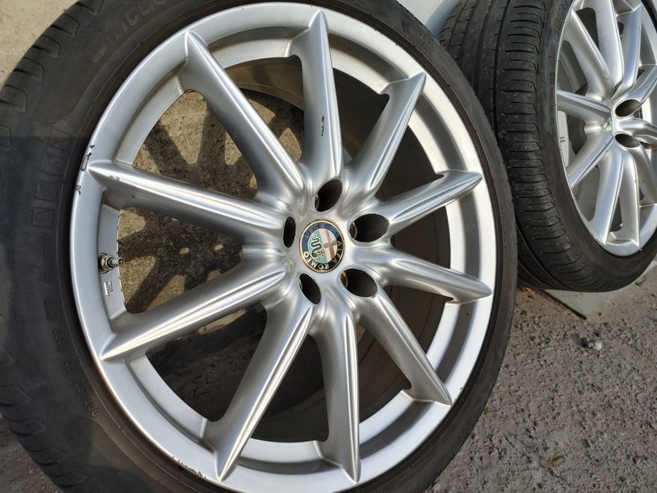 Диски  на Alfa Romeo 159.5*110 r19 з гумою. Гума в подарунок 235/40r19