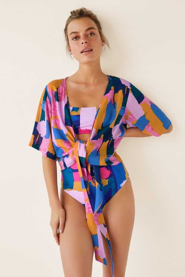 Комплект пляжный -топ+юбка для жарких стран Women'Secret