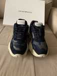 Emporio Armani Men's Blue Trainers