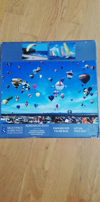 Пазли 3000 шт 3 фотографії нові