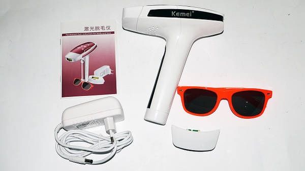 Kemei KM-6812 фото лазерный эпилятор