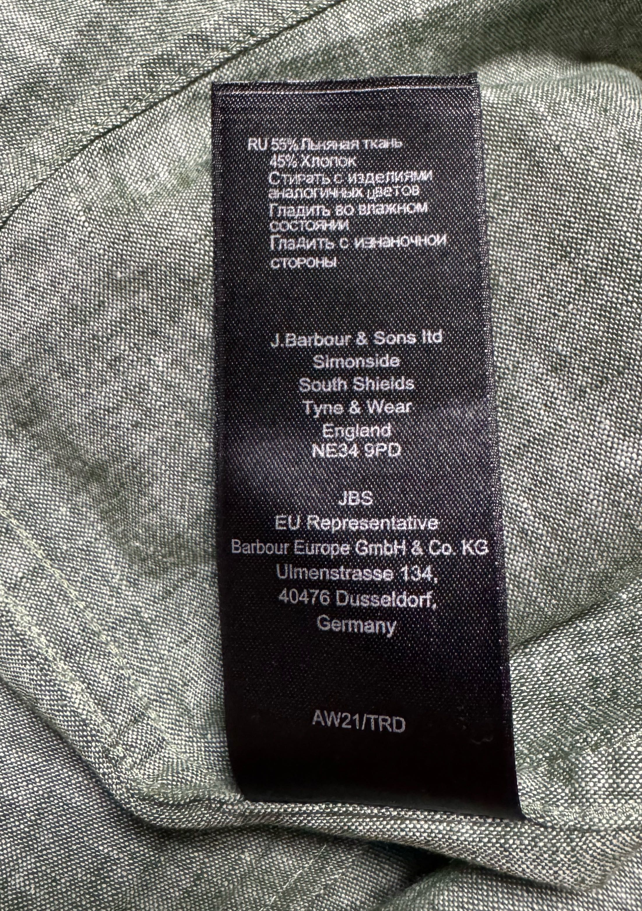 Льняная рубашка Barbour .