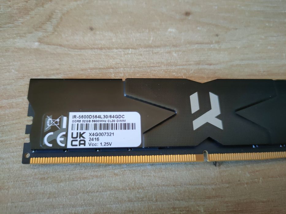 Ram DDR5 PC IRDM 64 GB 2x 32 GB