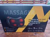 Masażer szyi shiatsu poduszka masującą z podgrzewaniem