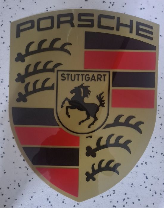 Ozdoba ścienna Porsche 40/50 cm