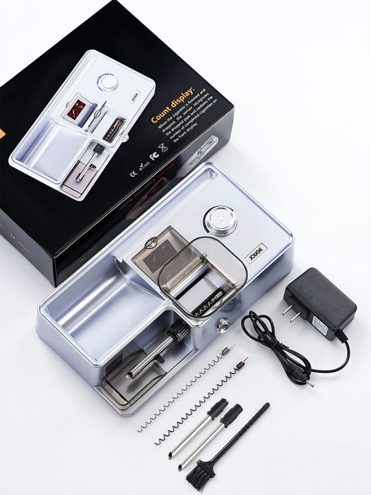 Máquina Elétrica de Enrolar Cigarros – Infravermelho, 5,5 / 6,5 / 8 mm