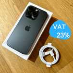  Apple iPhone 15 Pro 128GB Black Titanium VAT 23% Gwar.