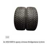 Sprzedam opony zimowe 205/55-16