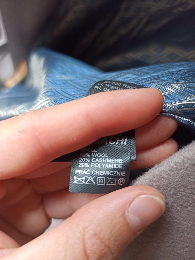 Damski płaszcz 38 z wełny KAMACHI beż/ecru
