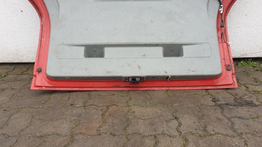 Opel Zafira A klapa tył tylna pokrywa bagażnika kompletna szyba zamek