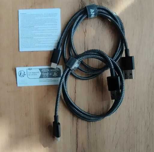 Kable Anker USB-A - USB-C 2-Pack 0,9m